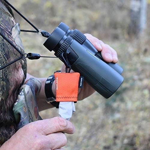 SPUDZ Ultra Microfiber Lens Cleaner with Closeable Bottom – Clip-On Pouch, Washable – for Binoculars, Scopes, Glasses, Screens | Ultra Alpine Mountain Camo, 10 x 10 Inch (2-Pack) 10 x 10 Inch (2-Pack)