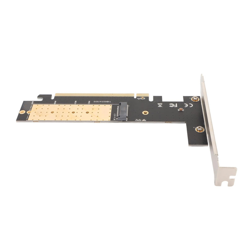 Generic M.2 NVME to PCIe 3.0 X16 Adapter Card, 32Gbps NVME SSD to PCIe Expansion Card with Thin Bracket, for 2280 2260 2242 2230mm SSD, Ideal for OS X