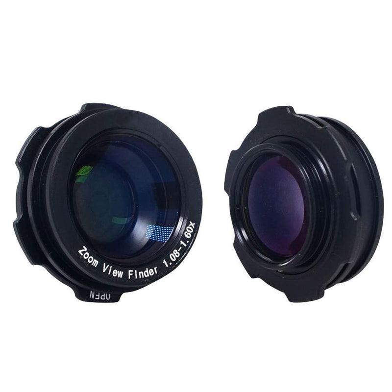 Mcoplus 1.08x-1.60x Zoom Viewfinder Eyepiece Magnifier for SNY NEX E Mount/Canon Nikon Pentax Olympus Fuji Samsung Sigma Minoltaz DSLR Camera