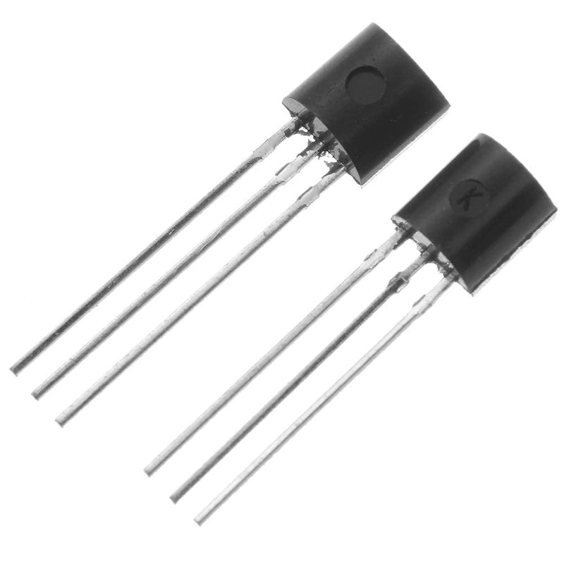 PENGLIN Pack of 100 (Pack of 50 BC547 + 50 BC557) NPN PNP Bipolar PBP Low Power Transistors 100mA 3-Pin