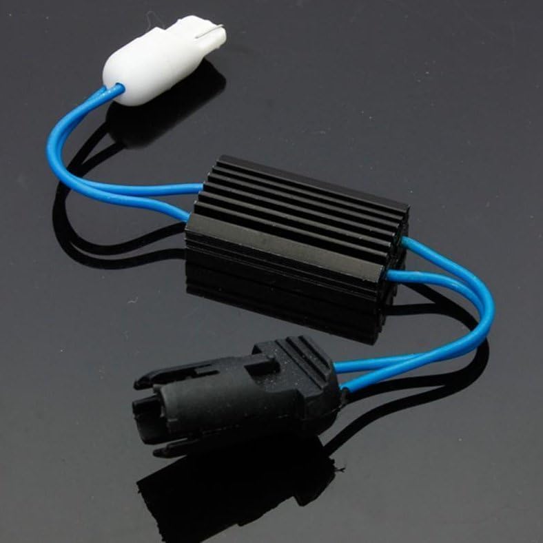 1 Pair of Additional Resistors Off Canbus Position Indicator Light for T10 LED Error Free