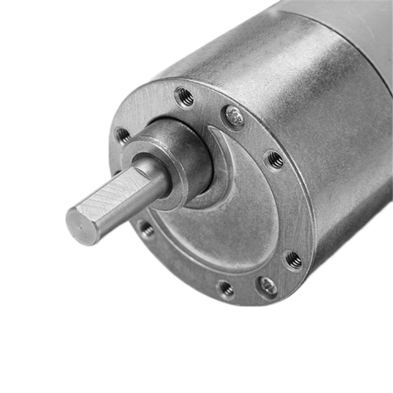 DollaTek DC 12V 480 RPM Geared Motor High Torque 37GB-550 Gear Reducer Motor