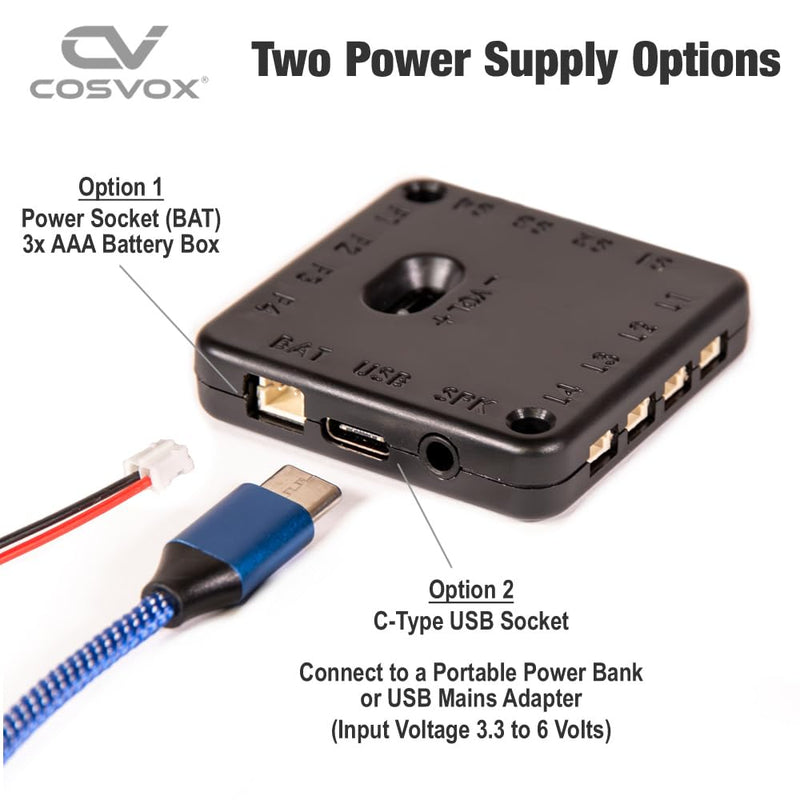 Cosplay Sound Effects Module. DIY Recordable Audio MP3 Sound Chip with 4 Push Buttons, 8MB Memory. Add Sound Effects or Music to Your Cosplay Costume Accessories, Crafts, Props and Replicas.
