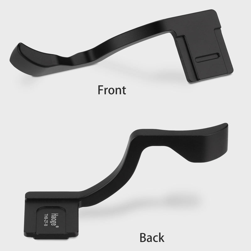 Haoge Metal Thumb Up Rest Hand Grip for Nikon Zf ZF Camera Accessories Black THB-ZF-B Hot Shoe Thumb Up