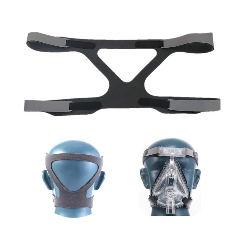 CPAP Headgear, CPAP Mask Strap, for Resmed & Respironics Headgear Strap, Universal CPAP Strap Ultralight Soft and Breathable (Gray) Gray