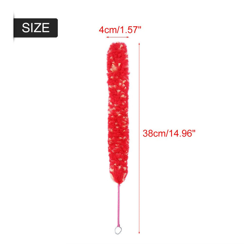 Alomejor Flute Cleaning Brush Soft Nylon Flute Cleaning Brush Saver Cleaner Flute Swab Tools for Flute Parts