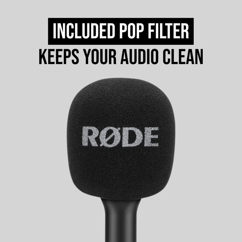 [AUSTRALIA] - RØDE Interview GO Handheld Adaptor for The Wireless Range, Including Wireless PRO, Wireless GO II, and Wireless ME 