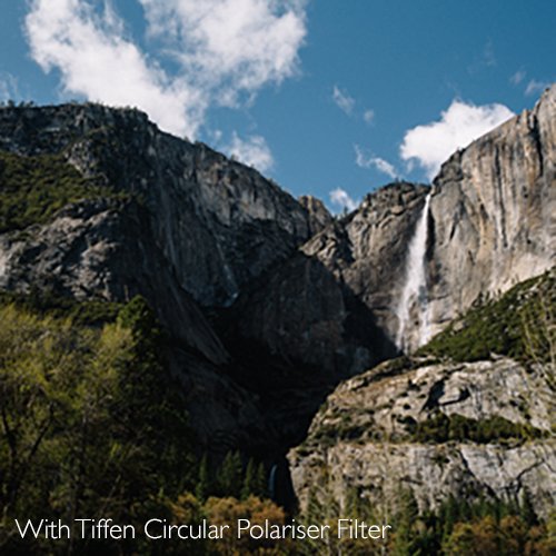 Tiffen 49mm Circular Polarizer & 49mm UV Protection Filter