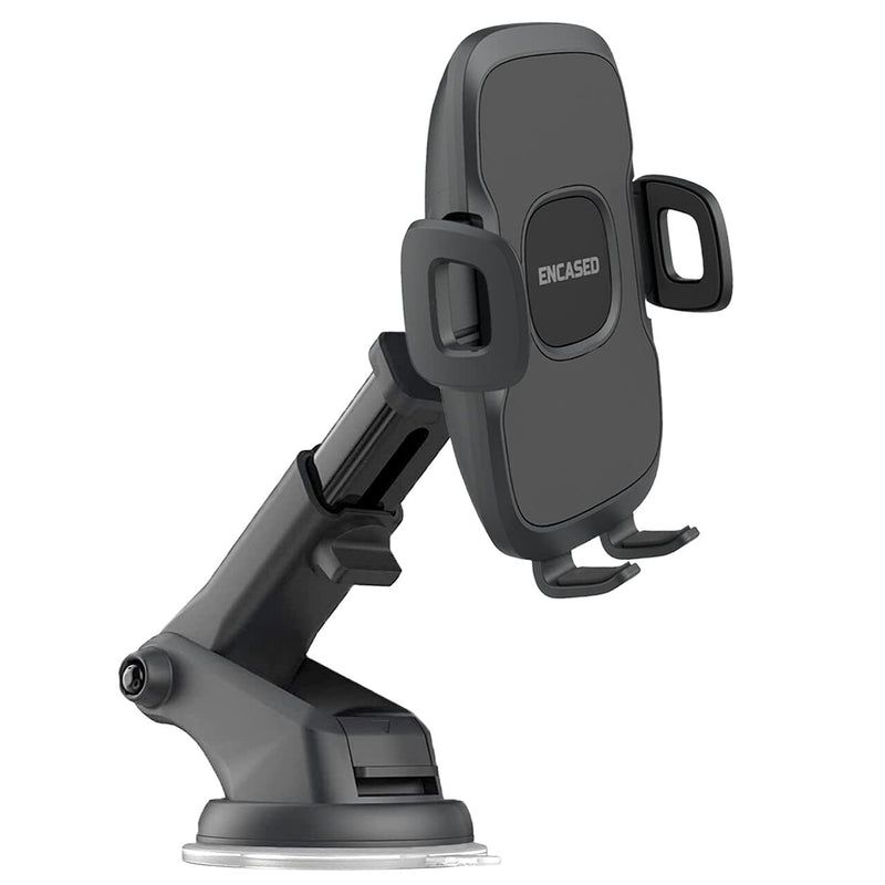 Encased [Updated V2] Samsung Phone Holder - Car Mount for Galaxy Models S20 S21 S22 S23 S24 Plus, Ultra, Dash + Windshield Mounting, Case Friendly Design (2024)