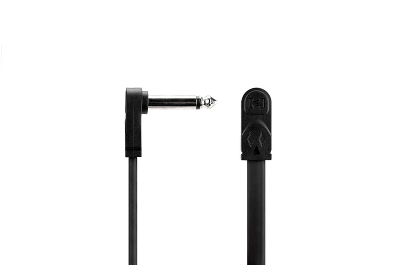 Hosa CFP-606 Flat Guitar Pedalboard Patch Cable - Right Angle to Right Angle - 6 inch (6-pack) Set of 6