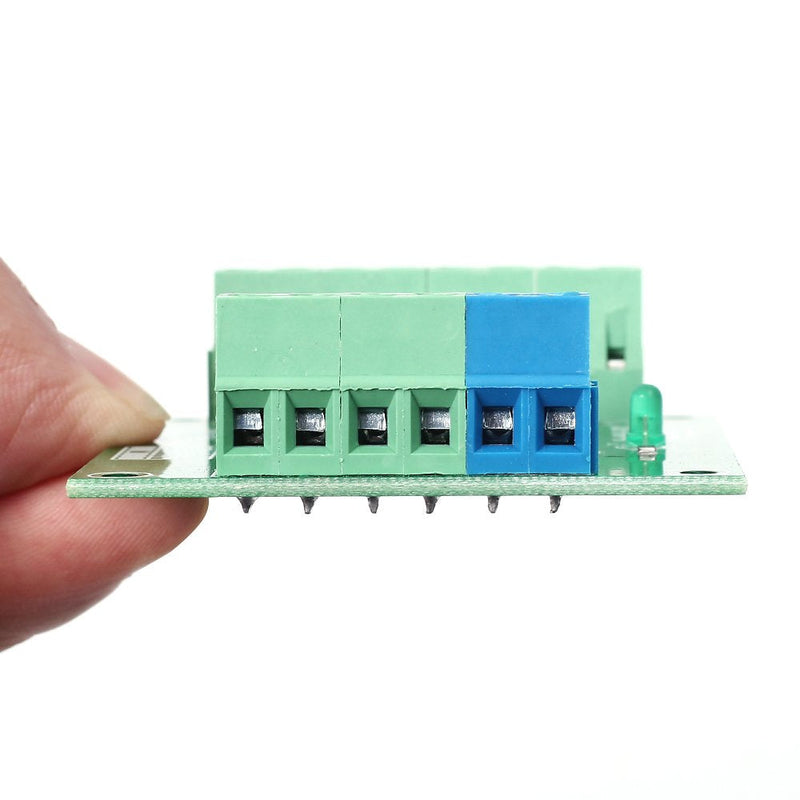 Optocoupler Isolation Module, 12V to 3.3V 4 Channel Optocoupler Isolator Module, PLC Signal Level Voltage Converter Module