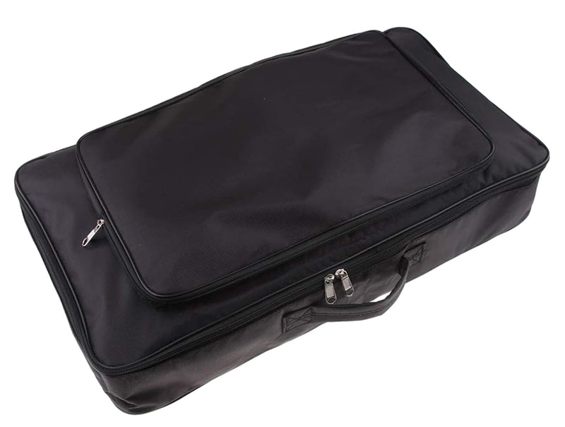 [AUSTRALIA] - Guitar Effects Pedal Case Carry Bag 23" x 13" Gig Bag for Guitars Effect Pedalboard Black 
