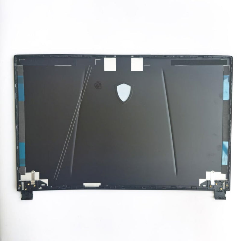 Replacement Laptop LCD Cover Back Rear Top Lid with Front Bezel Hinges for MSI GE75 GP75 GR75 GL75 Raider 8SG 8SF 8RE 8RF MS-17E1 E2 MS-17E4 MS-17E7 3077E2A211Y311 3077E2A213Y 3077E2A213 Black