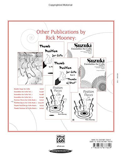 Thumb Position for Cello , Bk 2: Thumbs of Steel"