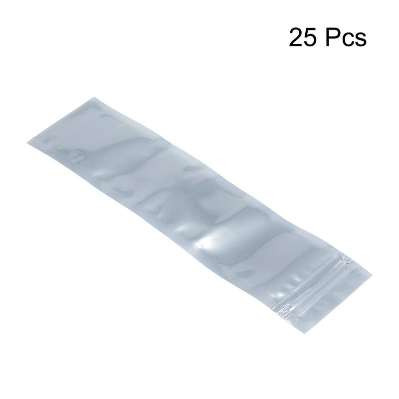 uxcell Anti Static Resealable Shielding Bag, 50x200mm/2x8 inch, Protective Antistatic Bag, for Store HDD SSD RAM Laptop Hard Drives Memory Card, Electronic Devices, 25pcs