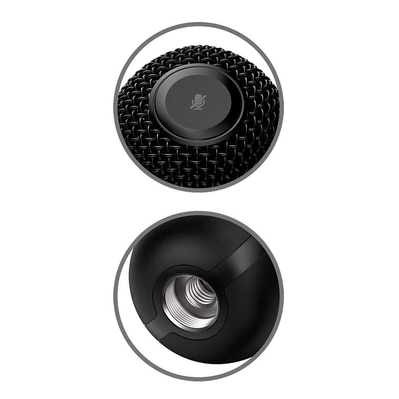 HyperX SoloCast – USB Condenser Gaming Microphone, for PC, PS4, PS5 and Mac, Tap-to-Mute Sensor, Cardioid Polar Pattern, great for Gaming, Streaming, Podcasts, Twitch, YouTube, Discord Black