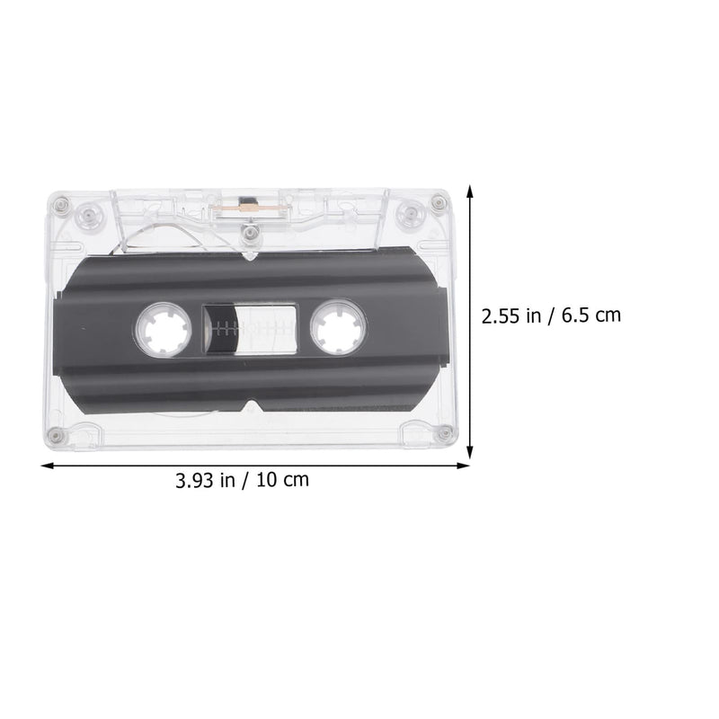 ARTIBETTER 2pcs Audio Cassette Tapes Dictating Blank Microcassette Tapes 30 Min Recording Time Per Tape Replacement Cassette Tapes