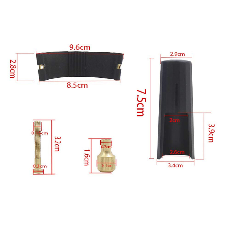 [AUSTRALIA] - Saxophone Ligature Fastener,Artificial Leather Rubber for Sax Mouthpiece (for Alto) for Alto 
