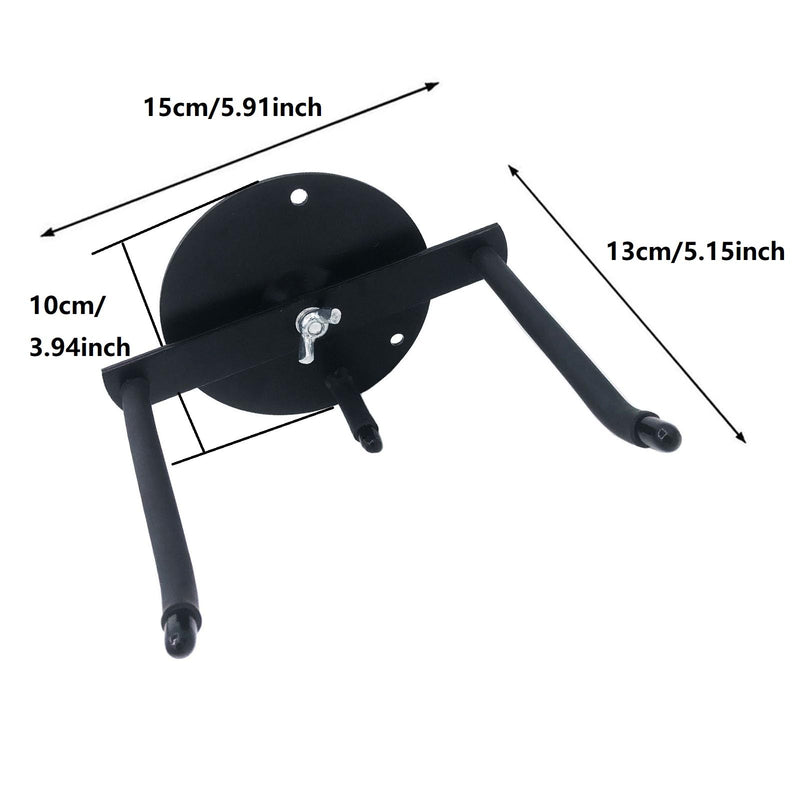 Trumpet Hanger Wall Mount Stand Metal Trumpet Instrument Wall Mounted Rack Holder for Piccolo Pocket Trumpet Standard Trumpet Display Accessories Round Mount