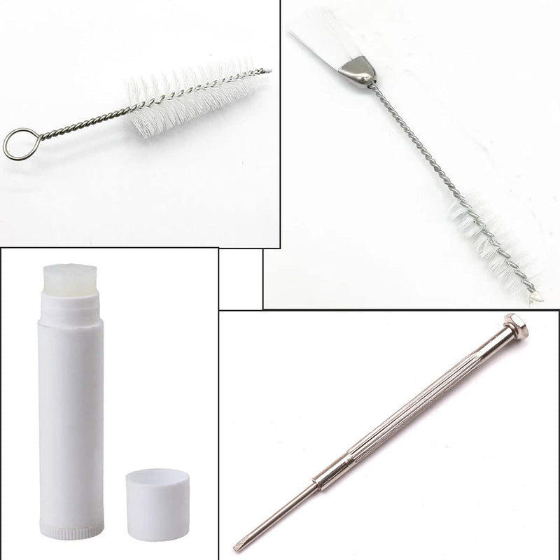 10 Pcs Flute Cotton Cleaning Brush Kit