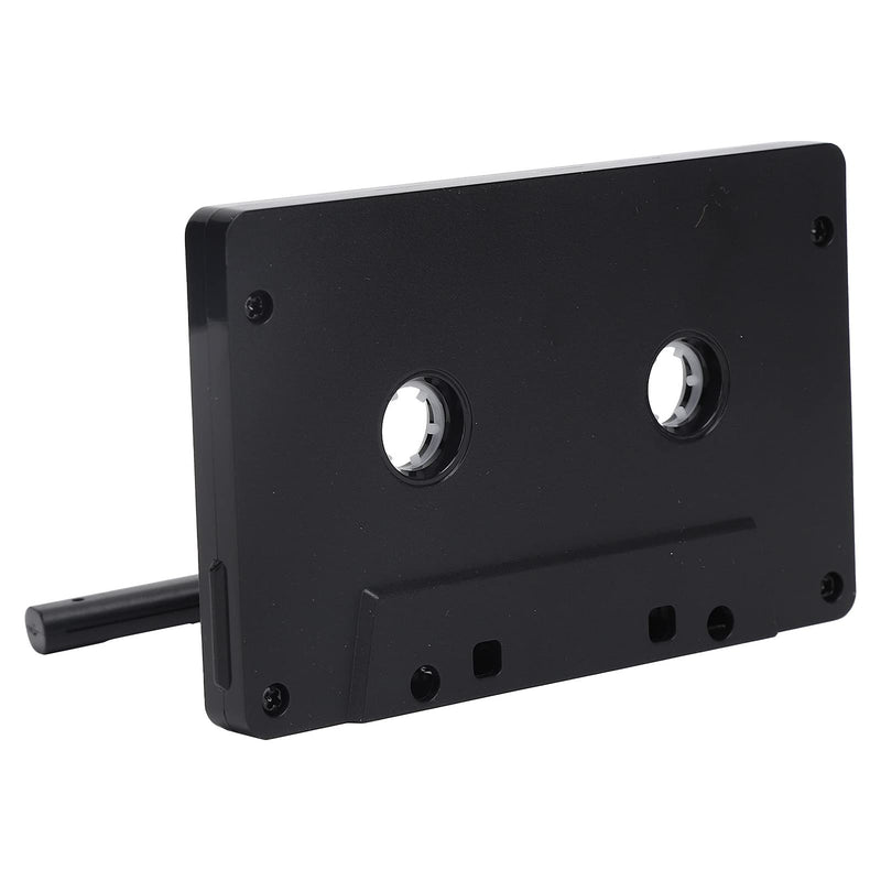 PUSOKEI Car Cassette Audio Receiver, Bluetooth 5.0 Cassette to Aux Adapter, Tape Player MP3 Cassette Player Adapters Audio Converter with Calling Function, Black