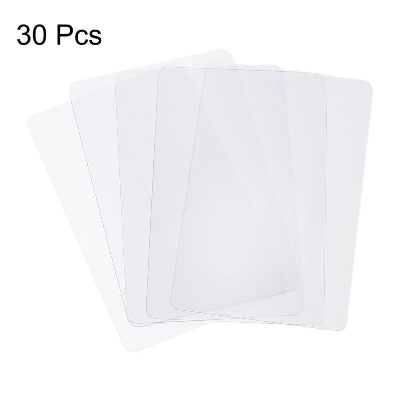 MECCANIXITY 30pcs Plastic Opening Card 0.35mm Ultra Thin Flexible Pry Opening Tool for LCD Screen Mobile Phone Repair