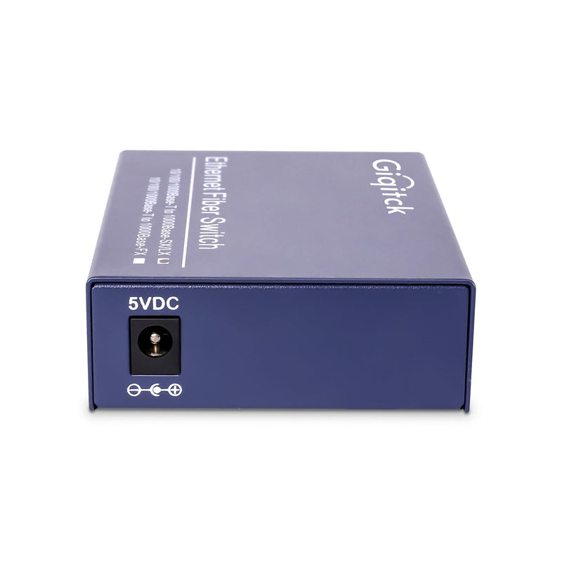 10/100/1000Mbps Media Converter with 1x 1000Base-LX SFP Module | Networks Ethernet to Fiber Media Converter with 1X SFP (1.25Gb/s, Single-mode, Dual LC, 1310nm, 20km) 1G, SMF, LC x1pc