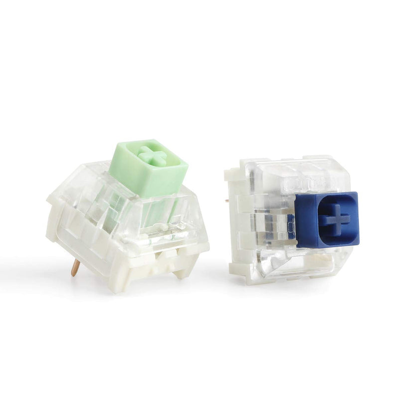 [AUSTRALIA] - Kailh Box Jade Switch 65 Pack RGB SMD for Mechanical Gaming Keyboard 3 pin Switches IP56 Water-Proof Compatible Cherry MX Switches Jade-65 pcs 