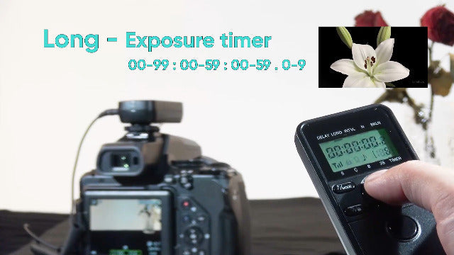 AODELAN Camera Intervalometer Wireless Shutter Release for Sony