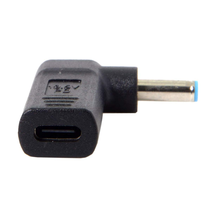 CY USB 3.1 Type C USB-C to DC 4.5mmx3.0mm Adapter Emulator Trigger 90 Degree Angled