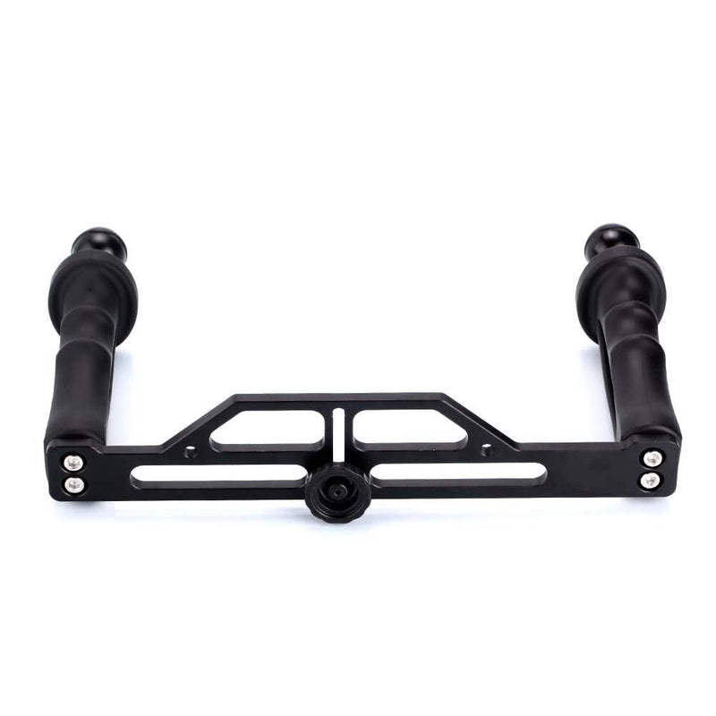 Underwater Video Light Stabilizer Tray, Lightweight Aluminium Tray for GoPro OSMO and Any Other Camera with 1/4 inch Screw Hole B Version