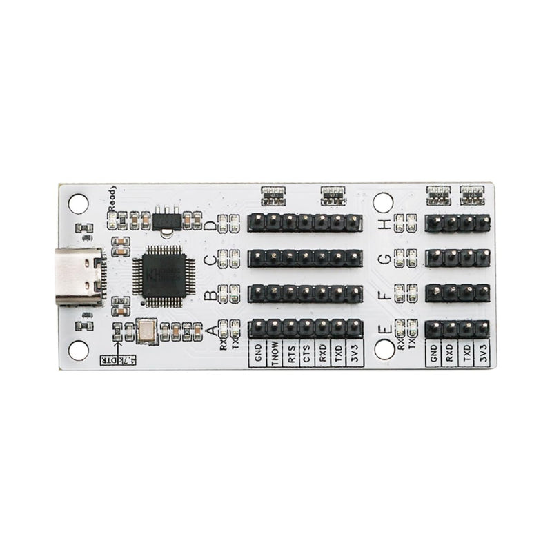 USB to TTL 8-Way Serial CH348 Independent Control Chip Serial Adapter Interface Converter Port USB to UART 8-Way TTL Serial Port COM Work independently Without Interfering