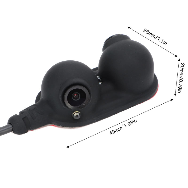 Blind Spot Mirrors Car Door Side View Blind Spot Camera Night Vision IP68 for Truck RV Van Trailer Emergency Vehicle(Right) Right