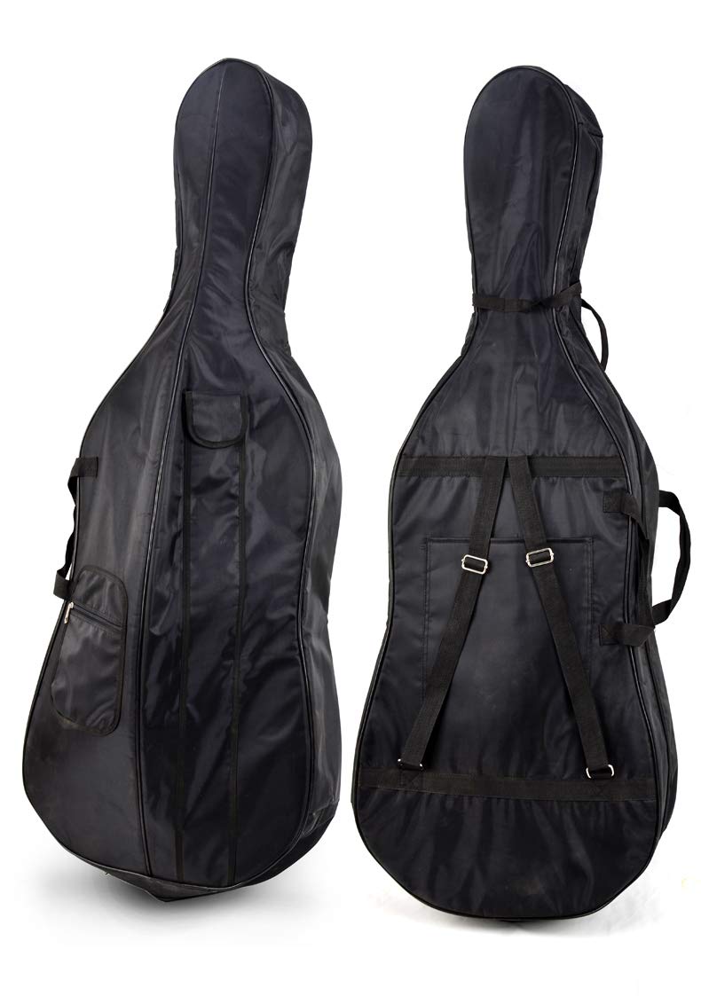 Sky 1/4 Size Cello Gig Bag Padded with Back Straps and Handle (CESB001-1/4)