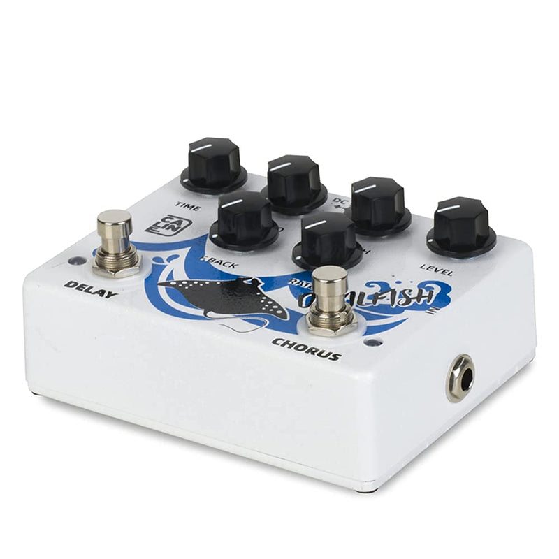 Caline DCP-03 DEVILFISH Chorus Delay Effect Pedal Dual Guitar Pedal