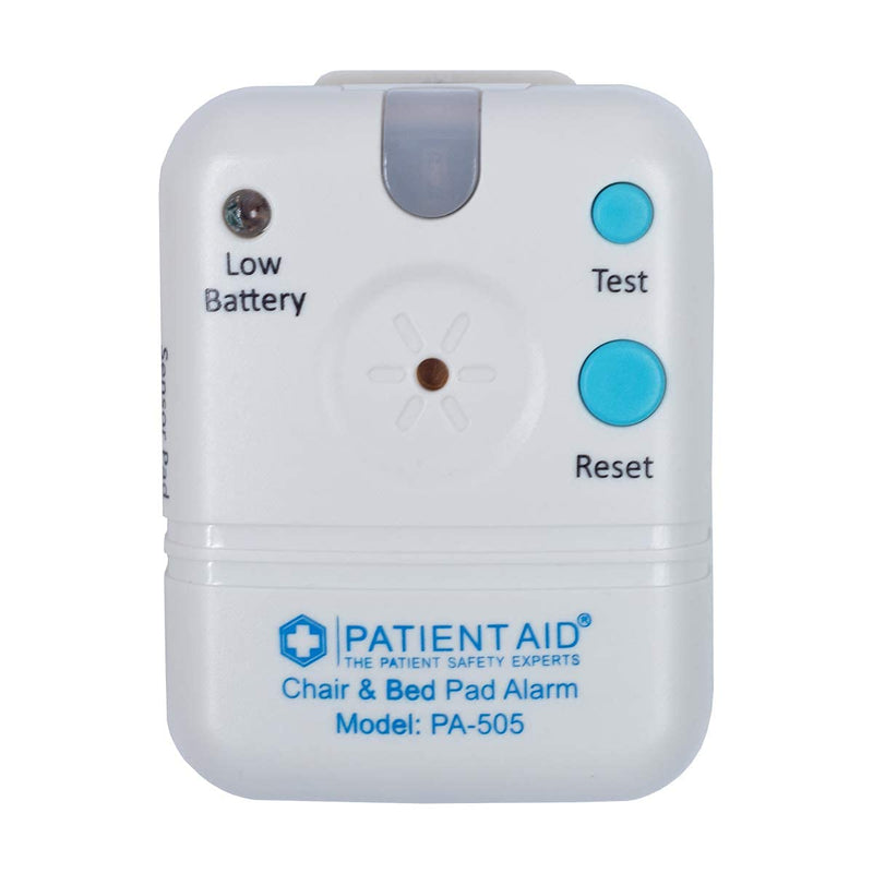 [AUSTRALIA] - Patient Aid Bed Alarm with 10" x 30" Motion Sensor Pad and Wired Device, Various Ring Sound and Mounting Options, AC Adapter and Battery Powered Wandering and Fall Prevention for Elderly Without Rubber Casing 