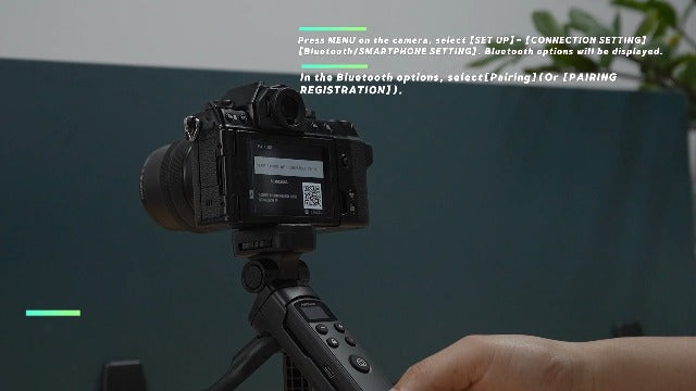 for FUIIFILM Camera Wireless Remote Control, Rechargeable Shutter Release OLED Remote for FUJFILM
