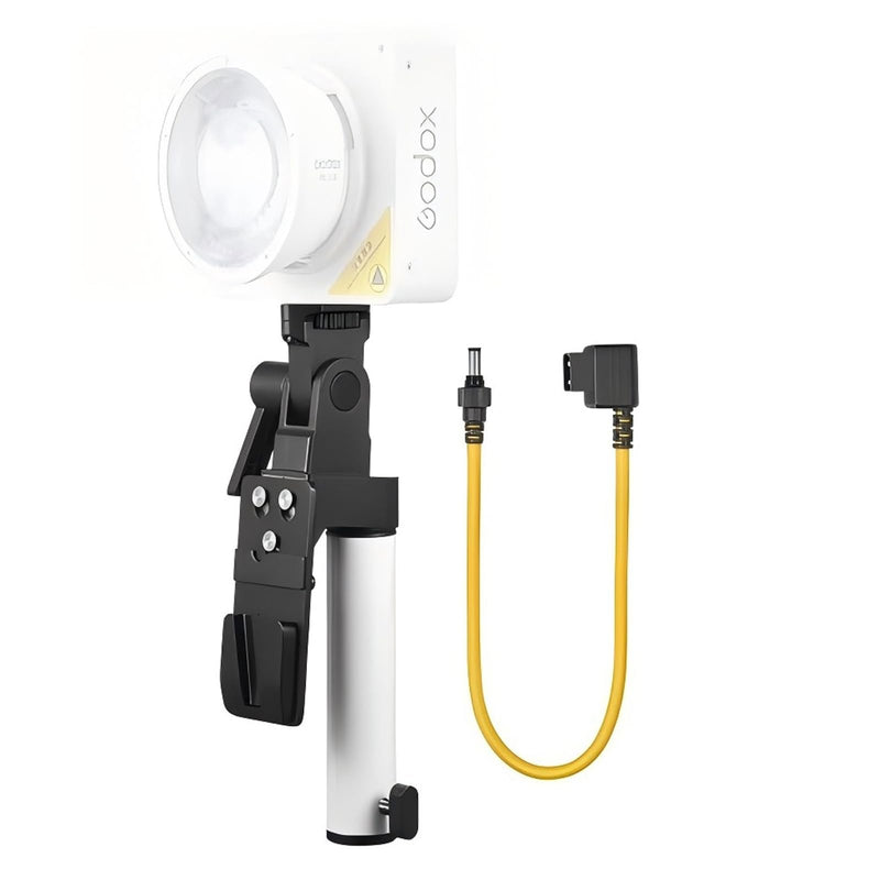 [AUSTRALIA] - Godox AK-B02 V-Mount Battery Handgrip with D-Tap to 2.5mm DC Cable, Compatible with ML100R ML100BI ML60IIBi LED Video Light 