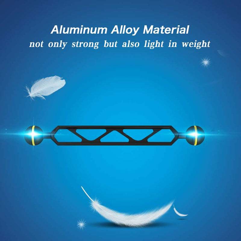 Aluminium Ball Arm for Underwater Lighting, Essential Diving Equipment Underwater Photography Equipment Lighting System (AM-10) AM-10