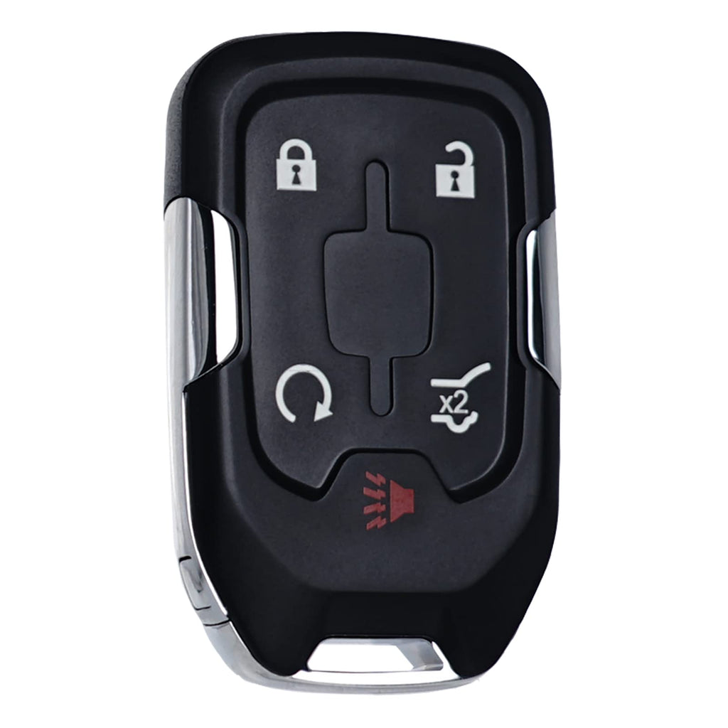 Key Fob Replacement Fits for GMC Acadia 2017 2018 2019 2020 2021 Push Start 5 Button Smart Proximity Keyless Entry Remote Start Control 13508275 HYQ1EA Self-Programmable