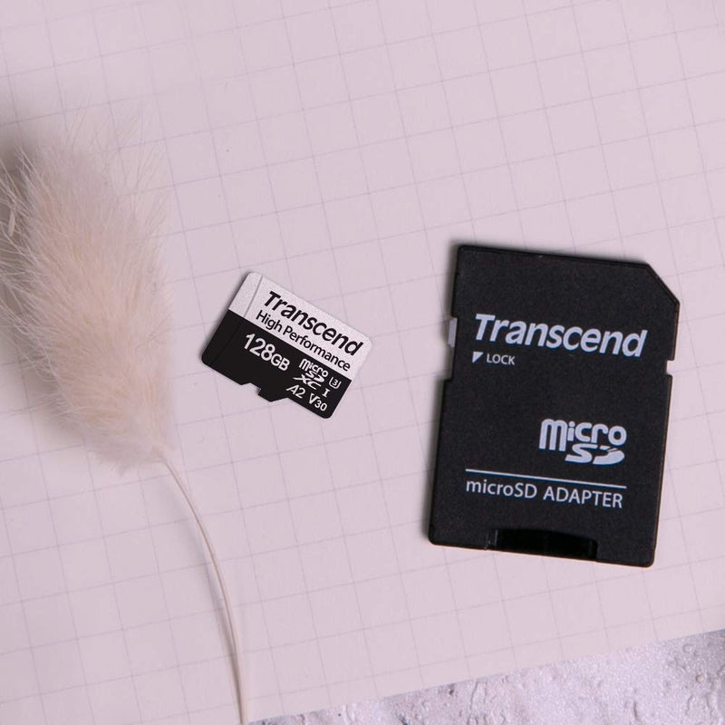 Transcend TS64GUSD330S 64GB UHS-I U3 Micro SD Memory Card GREY BLACK