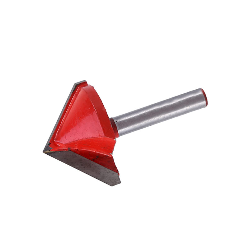 V Groove Milling Cutter, Plasterboard Cutter 90 Degree, V Groove Cutter, 90 Degree Cutter, CNC V-Bit, 14 Shank Router Bit Engraving V Shape Groove Wood Cutter Trim Chamfer Bit Wood Cutter Edge Cutter