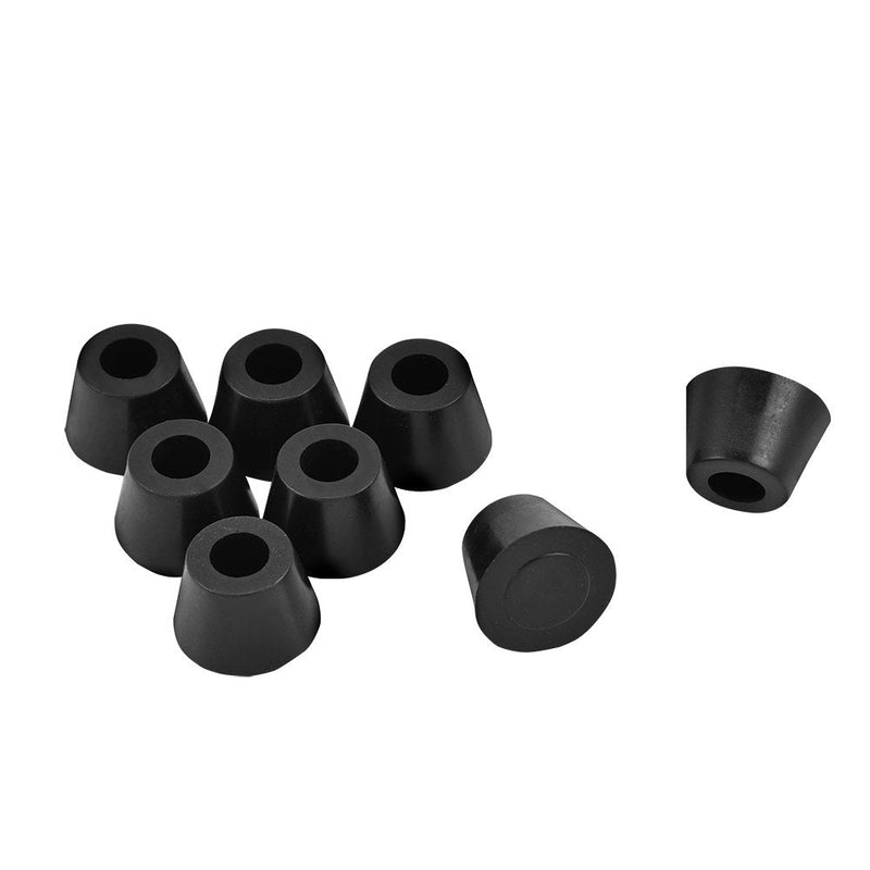 8Pcs Rubber Feet Anti-Vibration Base Pad Stand for Speaker Guitar Amplifier Replacement 30x20mm w/Screws for Marshall Amp Feet
