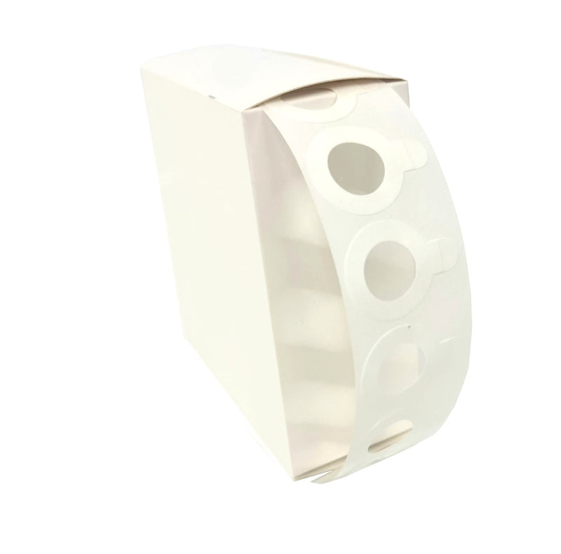 ECG Adhesive Rings for ECG Electrodes Made of 3M 1522 with Handle Tab Pack of 500 Diameter 20 mm x 8 mm