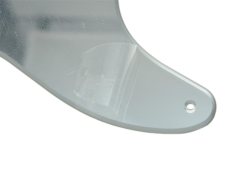 KAISH 13 Hole P Bass Style Pickguard PB Scratch Plate Bass Pickguard for USA/Mexico Precision P Bass Silver Mirror Silver Mirror 1 Ply
