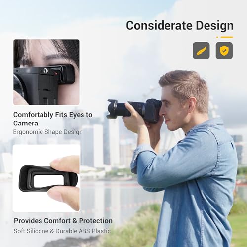 Camera Eyecup + Quick Release Plate for AirTag：Camera Eyecup with Quick Release Plate for AirTag