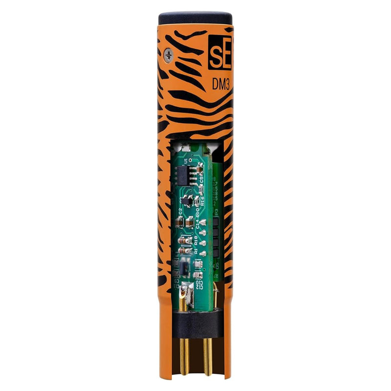 SE Electronics DM3 Dynamite Active Inline DI with Ultra-HiZ Input, Gold XLR Connectors, and Slim, All-Metal Discrete Housing