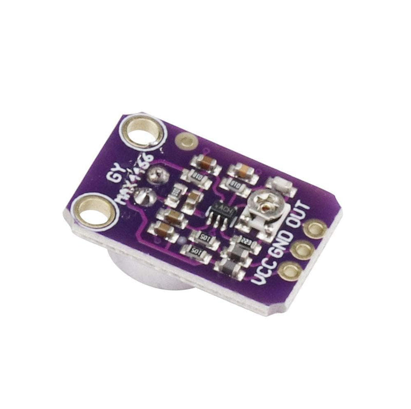 3PCS Electret Microphone Amplifier Module MAX4466 Sound Sensor Module Adjustable Gain Blue Breakout Board for Arduino