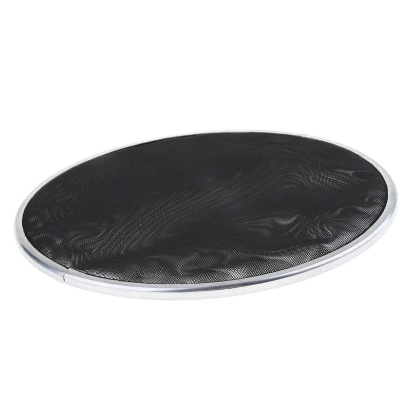 [AUSTRALIA] - 2-Ply Mesh Silent SKIN for Drum Set Replacement, Black, 8inch 