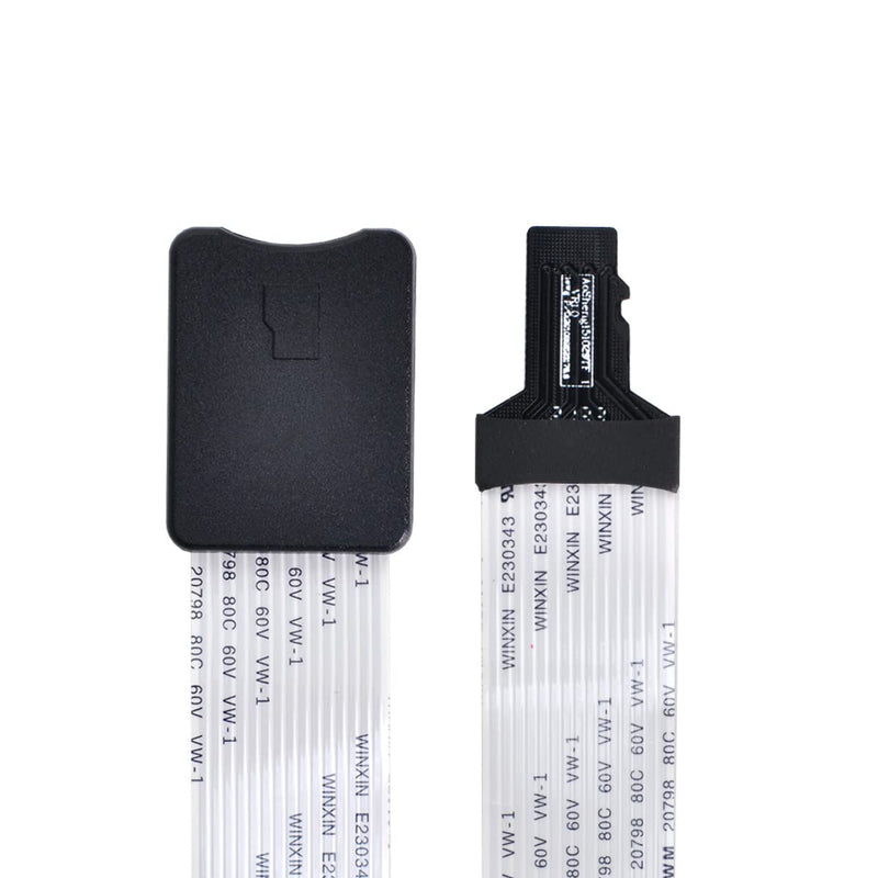 [AUSTRALIA] - NFHK Micro-SD TF Memory Card Kit Male to TF Female Extension Soft Flat FPC Cable Extender 25cm 